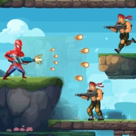 枪战横向卷轴(Gun Fight Side Scrolling Game)