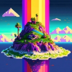 像素艺术彩色岛（Color Island）
