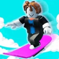 奥比单板滑雪跑酷赛车(Obby Snowboard Parkour Racing)