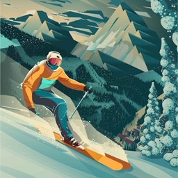 雪山滑雪大冒险2