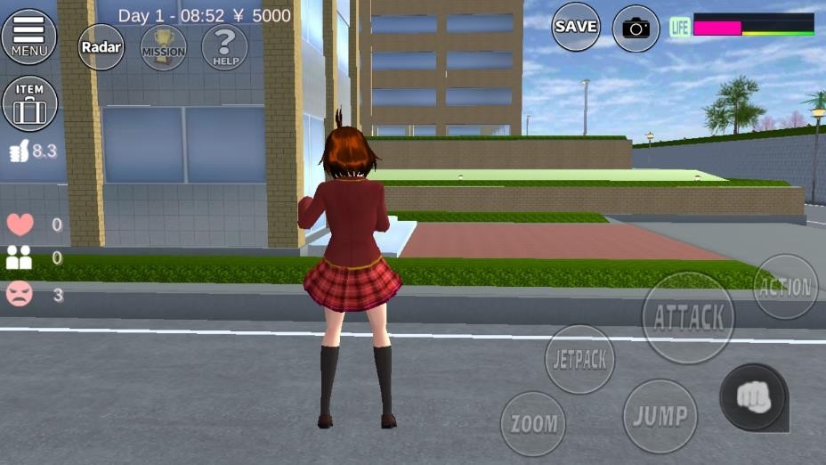 樱花校园1.039.07版本敞篷车