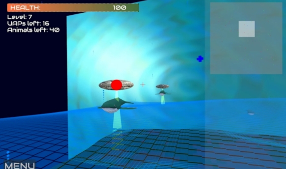 无人机保护动物模拟器