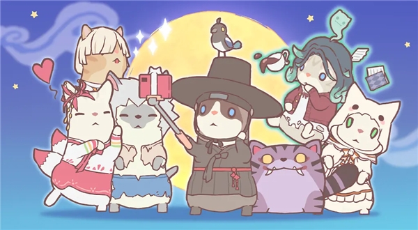 猫咪和汤毛茸茸小镇