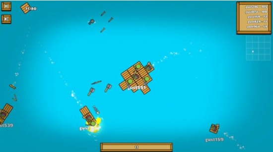 卡通世界木筏求生手游