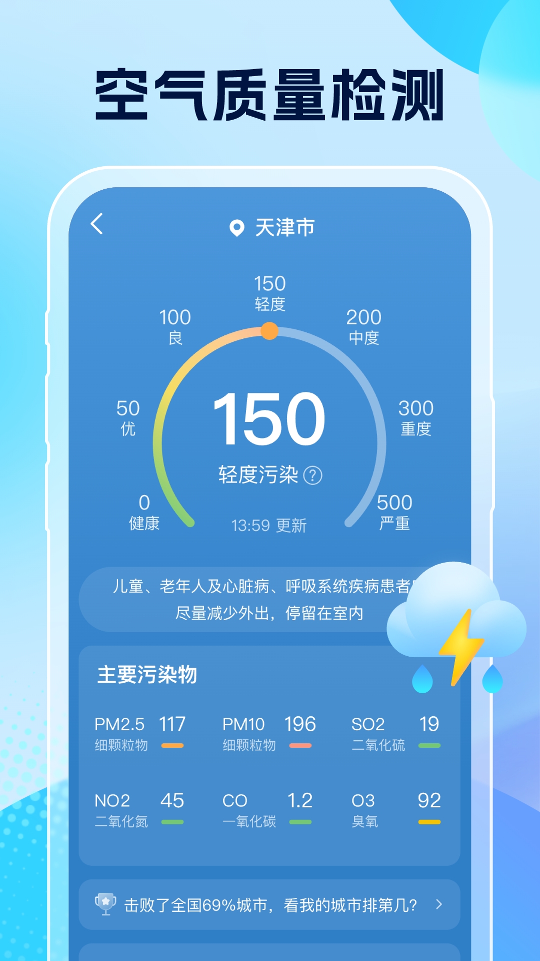 雨意天气预报
