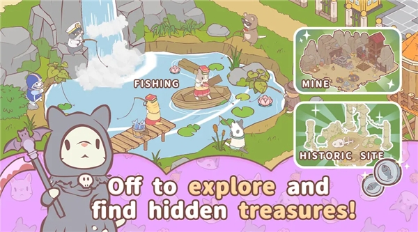 猫咪和汤毛茸茸小镇